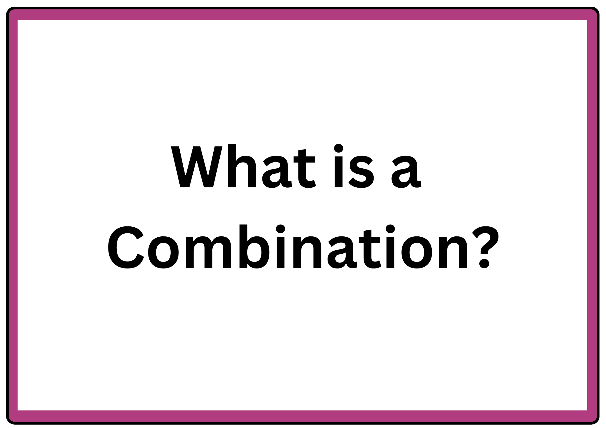 Permutation Question